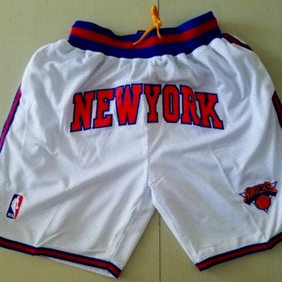 knicks throwback shorts